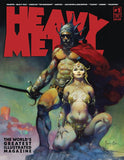 Heavy Metal Magazine 1 Frank Frazetta Variant Cover