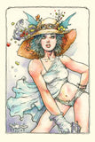 FEARLESS DAWN: SWIMSUIT EDITION COVER C BLANK COVER