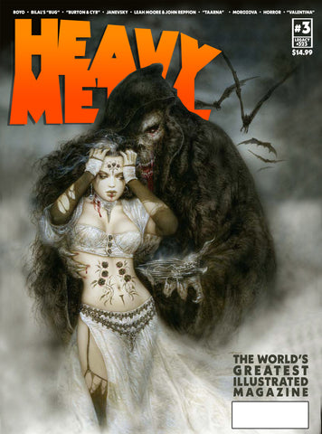 Heavy Metal Magazine 3 Cover A Luis Royo