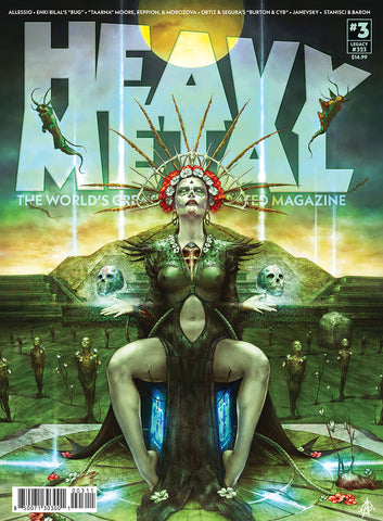 Heavy Metal Magazine 3 Cover B Chet Zar