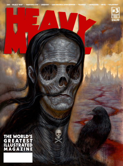 Heavy Metal Magazine 3 Cover C Augustin Alessio