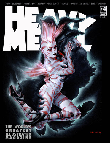 Heavy Metal Magazine 4 Cover A Olivia