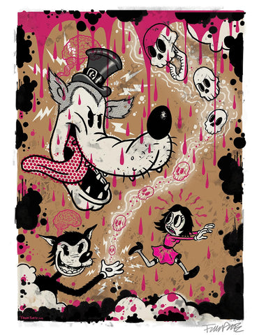 "Molly's Nightmares" Frank Forte 8.5x11 Fine Art Print